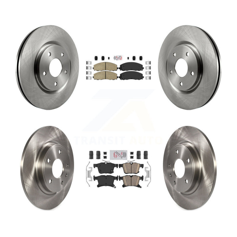 Transit Auto K8A-101964 Disc Brake Kit for 2017-2024 Chrysler Grand Caravan, Chrysler Voyager, Chrysler Pacifica - Front and Rear product image