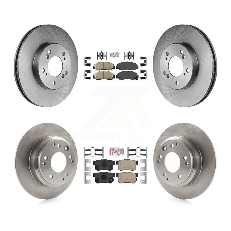 Transit Auto K8A-101965 Disc Brake Kit for 1991-1999 Acura RL, Isuzu Oasis, Honda Odyssey & more - Front and Rear product image