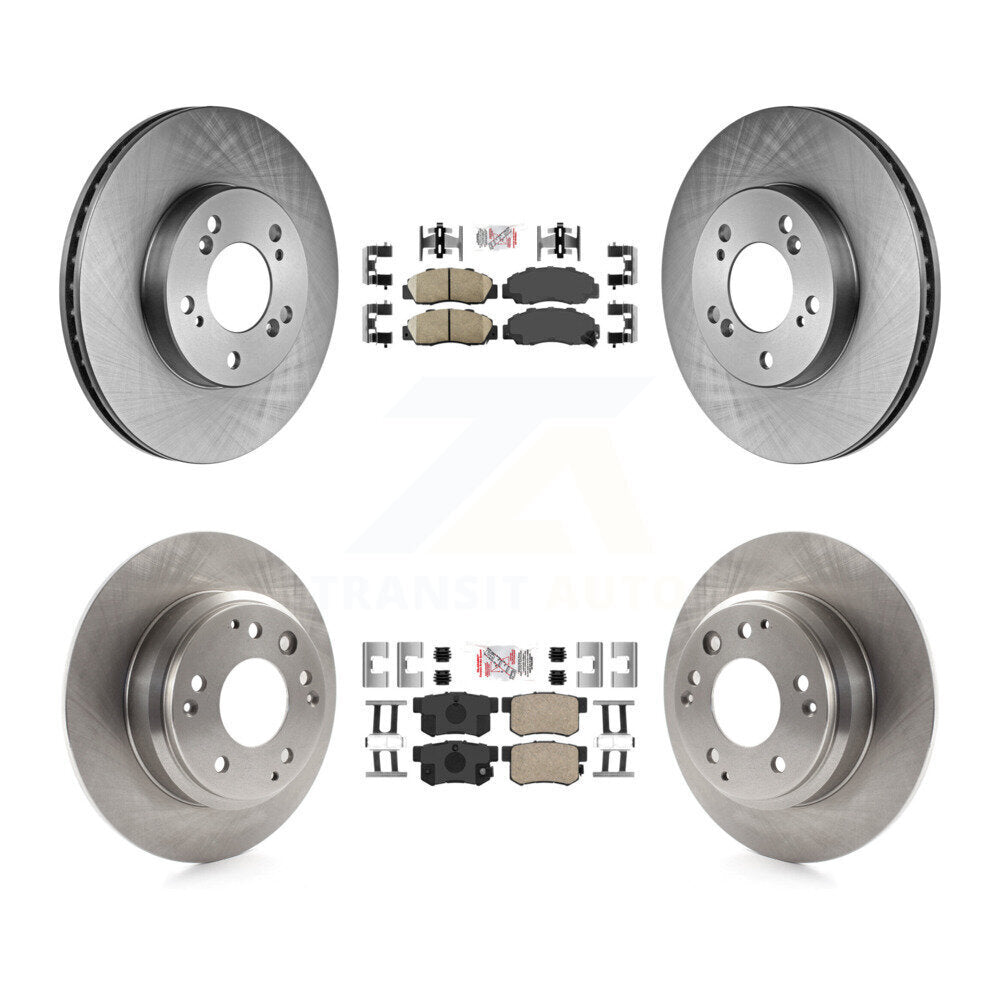 Transit Auto K8A-101966 Disc Brake Kit for 1991-1999 Acura RL, Isuzu Oasis, Honda Odyssey & more - Front and Rear product image