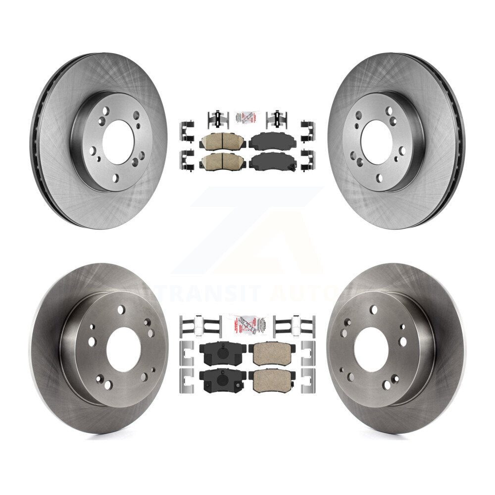 Transit Auto K8A-101967 Disc Brake Kit for 1997-2001 Acura Integra - Front and Rear product image