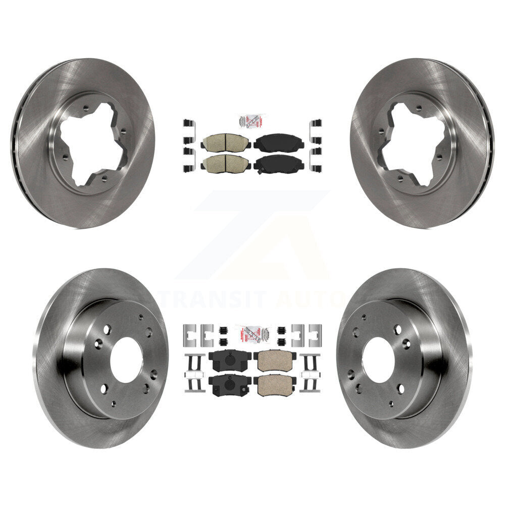 Transit Auto K8A-101973 Disc Brake Kit for 1991-1997 Acura CL, Honda Accord - Front and Rear product image