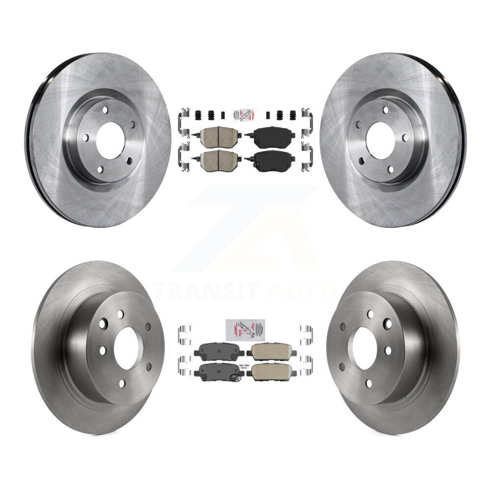 Transit Auto K8A-101997 Disc Brake Kit for 2004-2005 Nissan Altima, Nissan Maxima - Front and Rear product image