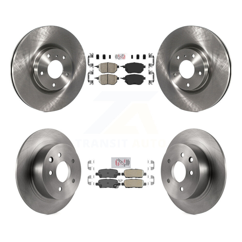 Transit Auto K8A-102001 Disc Brake Kit for 2005-2008 Nissan Altima, Nissan Maxima - Front and Rear product image