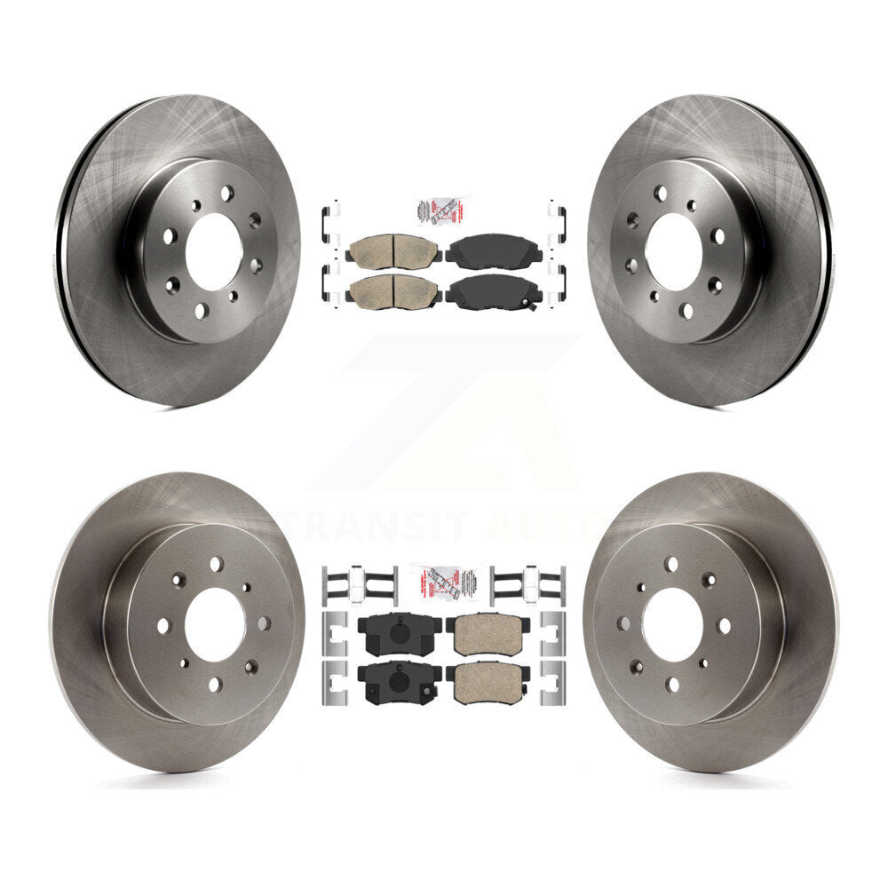 Transit Auto K8A-102006 Disc Brake Kit for 2001-2005 Honda Civic, Acura EL - Front and Rear product image