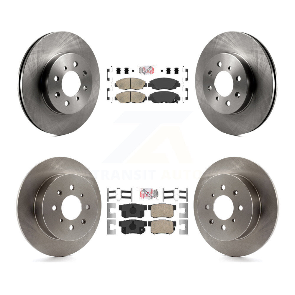 Transit Auto K8A-102008 Disc Brake Kit for 2001-2005 Honda Civic, Acura EL - Front and Rear product image