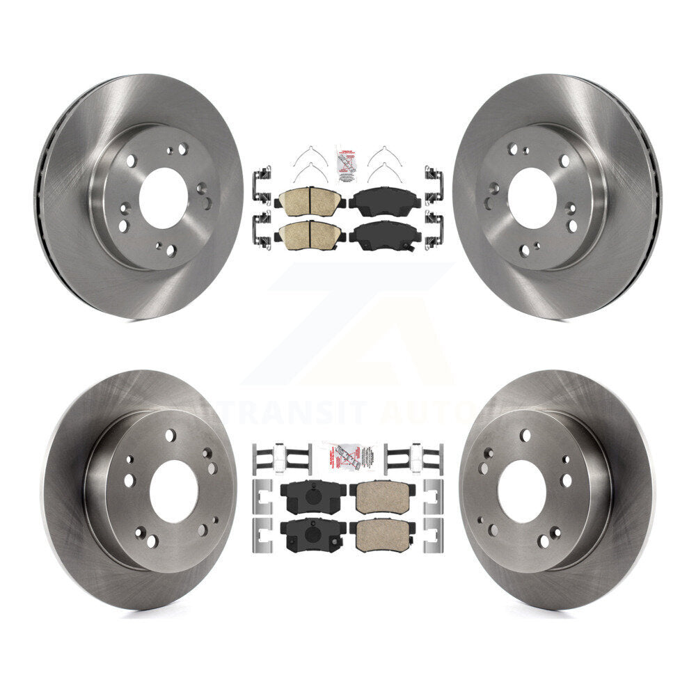 Transit Auto K8A-102010 Disc Brake Kit for 2002-2006 Honda Civic, Acura RSX - Front and Rear product image