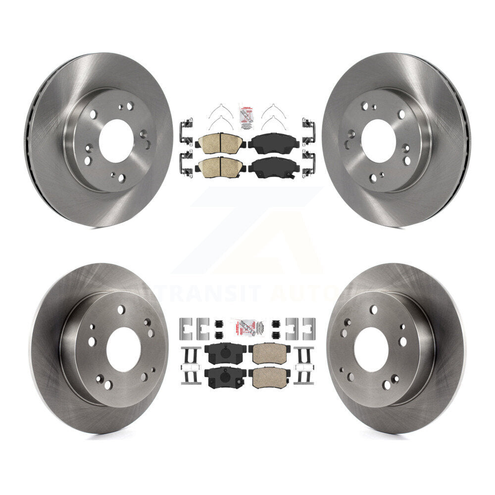 Transit Auto K8A-102011 Disc Brake Kit for 2002-2006 Honda Civic, Acura RSX - Front and Rear product image
