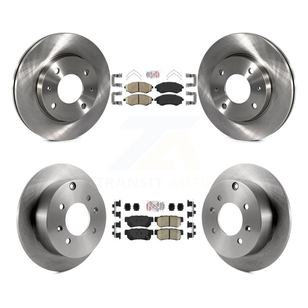 Transit Auto K8A-102023 Disc Brake Kit for 2001-2003 Kia Magentis, Kia Optima, Hyundai Sonata - Front and Rear product image
