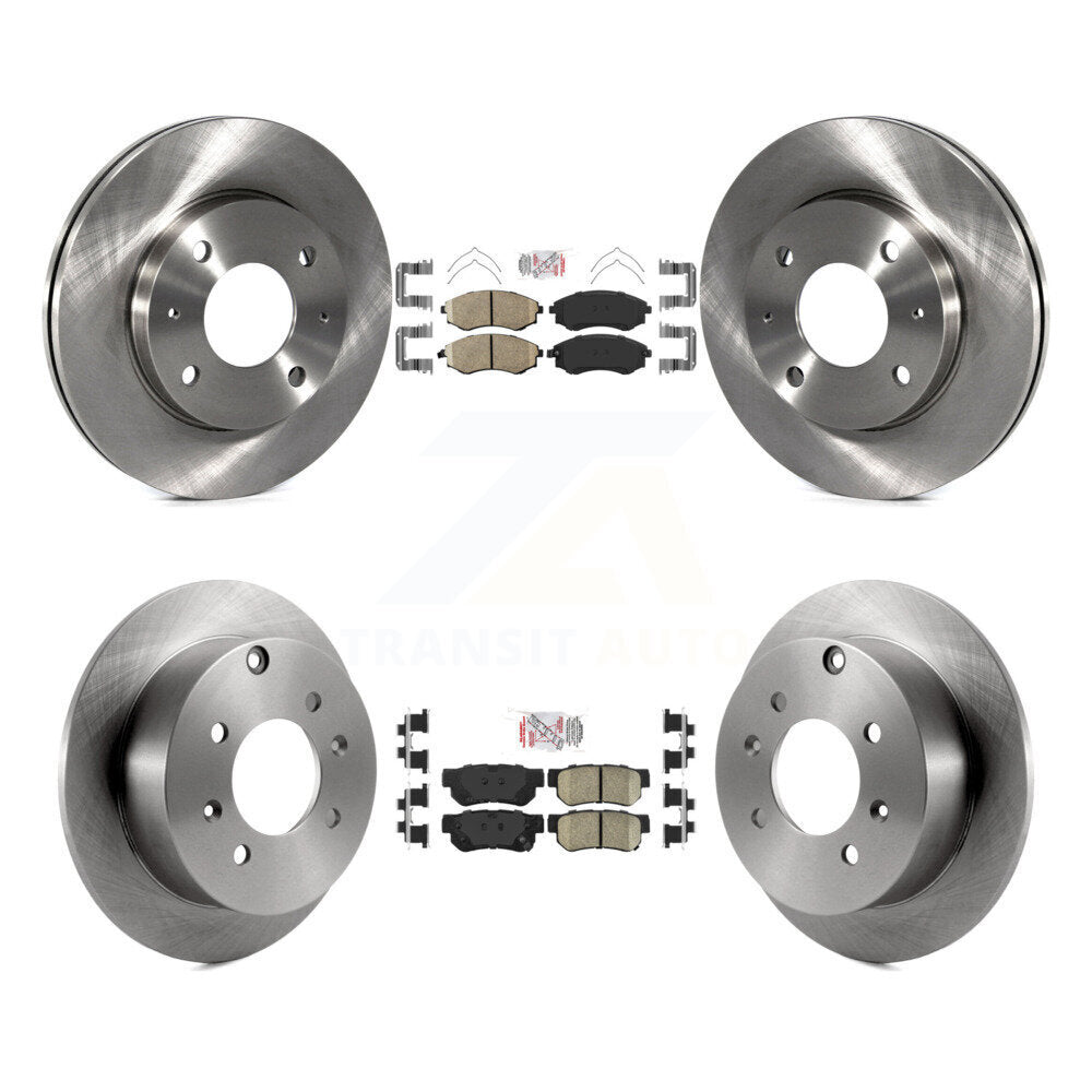 Transit Auto K8A-102024 Disc Brake Kit for 2001-2003 Kia Magentis, Kia Optima, Hyundai Sonata - Front and Rear product image