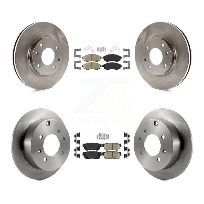 Transit Auto K8A-102027 Disc Brake Kit for 2002-2004 Hyundai Sonata, Kia Magentis, Kia Optima - Front and Rear product image