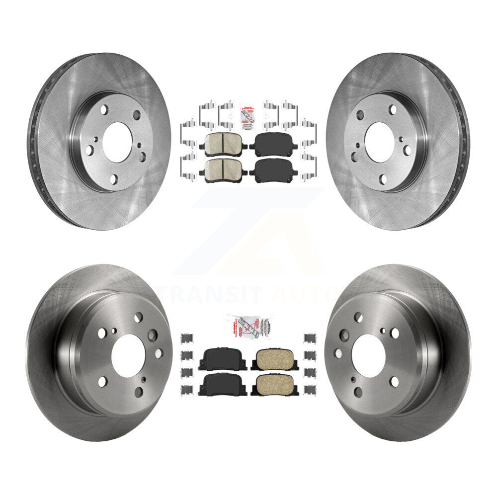 Transit Auto K8A-102048 Disc Brake Kit for 1999-2001 Lexus ES300, Toyota Camry - Front and Rear product image