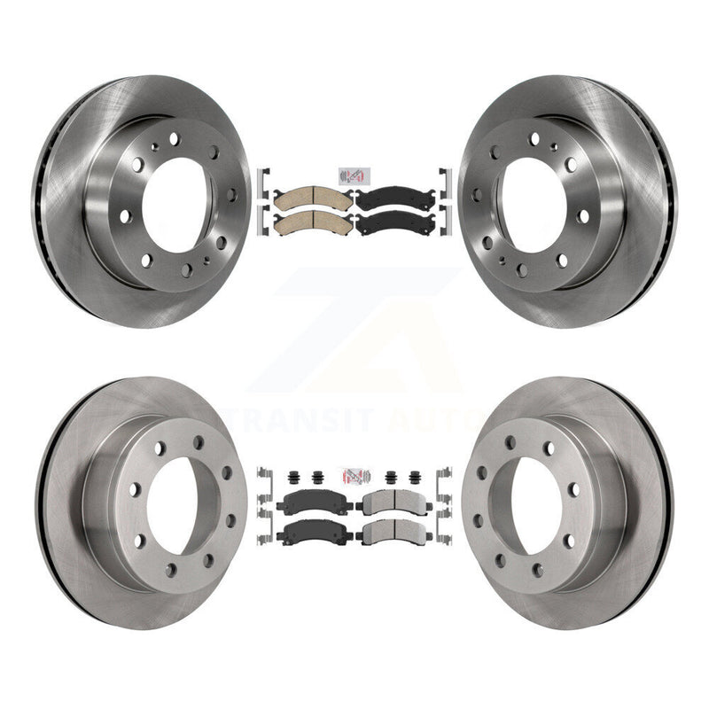 Transit Auto K8A-102063 Disc Brake Kit for 2006-2018 Chevrolet Express 2500, GMC Savana 2500 - Front and Rear product image