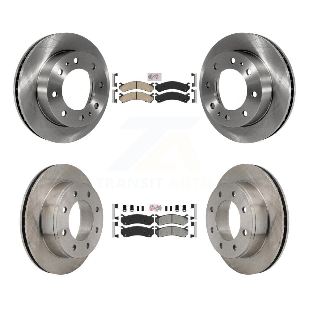 Transit Auto K8A-102070 Disc Brake Kit for 1999-2009 Chevrolet Silverado 1500 HD Classic, Chevrolet Suburban 2500, GMC Sierra 1500 HD Classic & more - Front and Rear product image