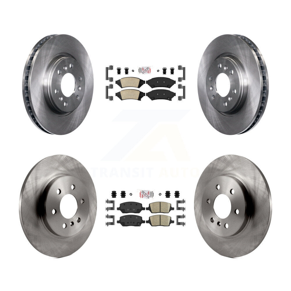 Transit Auto K8A-102105 Disc Brake Kit for 2006-2009 Buick Terraza, Chevrolet Uplander, Pontiac Montana & more - Front and Rear product image