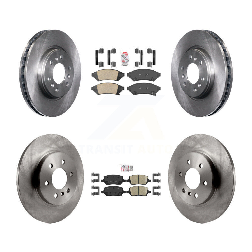 Transit Auto K8A-102110 Disc Brake Kit for 2006-2009 Buick Terraza, Chevrolet Uplander, Pontiac Montana & more - Front and Rear product image