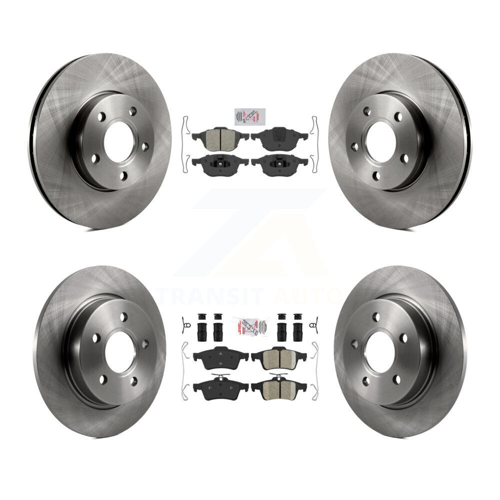 Transit Auto K8A-102122 Disc Brake Kit for 2012-2018 Ford Focus - Front and Rear product image