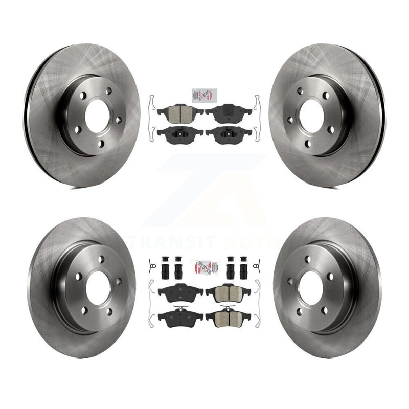 Transit Auto K8A-102122 Disc Brake Kit for 2012-2018 Ford Focus - Front and Rear product image