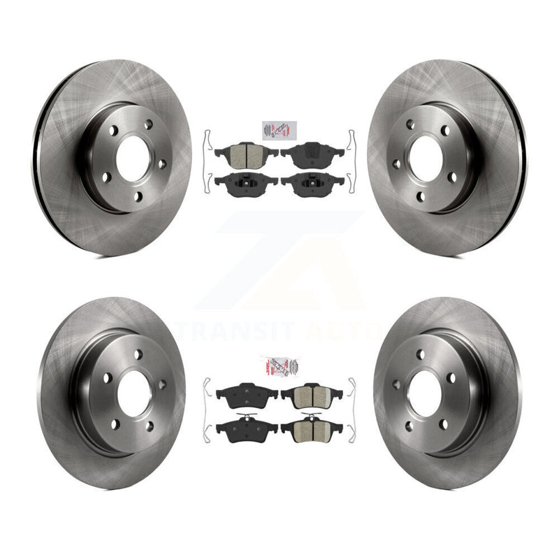 Transit Auto K8A-102123 Disc Brake Kit for 2012-2018 Ford Focus - Front and Rear product image