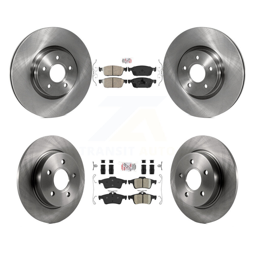 Transit Auto K8A-102128 Disc Brake Kit for 2013-2018 Ford Focus - Front and Rear product image