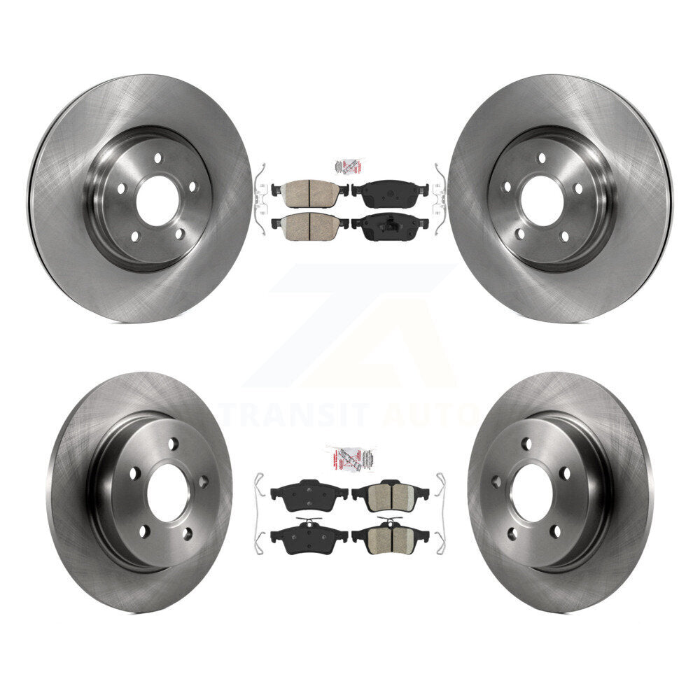 Transit Auto K8A-102129 Disc Brake Kit for 2013-2018 Ford Focus - Front and Rear product image