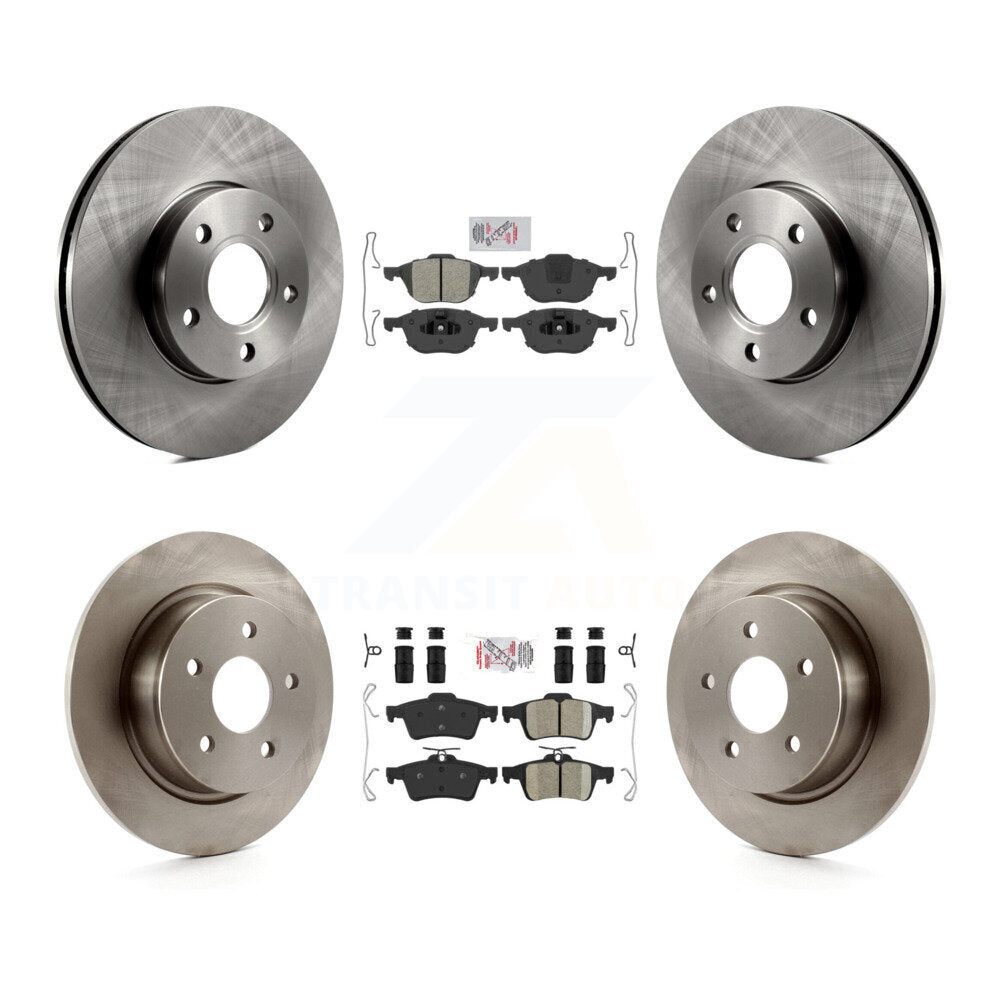 Transit Auto K8A-102131 Disc Brake Kit for 2013-2018 Ford C-Max - Front and Rear product image