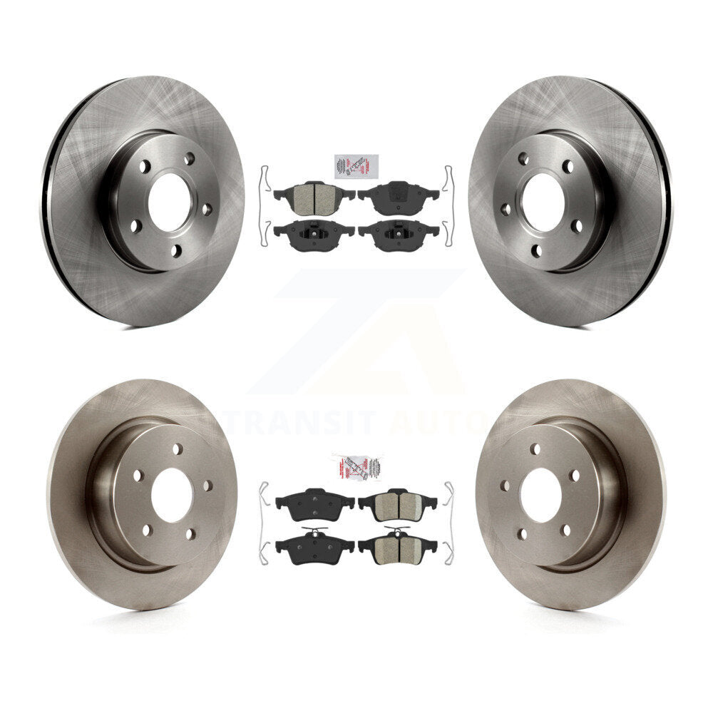 Transit Auto K8A-102132 Disc Brake Kit for 2013-2018 Ford C-Max - Front and Rear product image