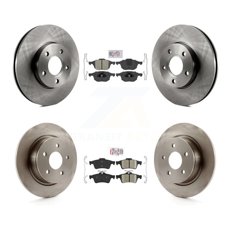 Transit Auto K8A-102132 Disc Brake Kit for 2013-2018 Ford C-Max - Front and Rear product image
