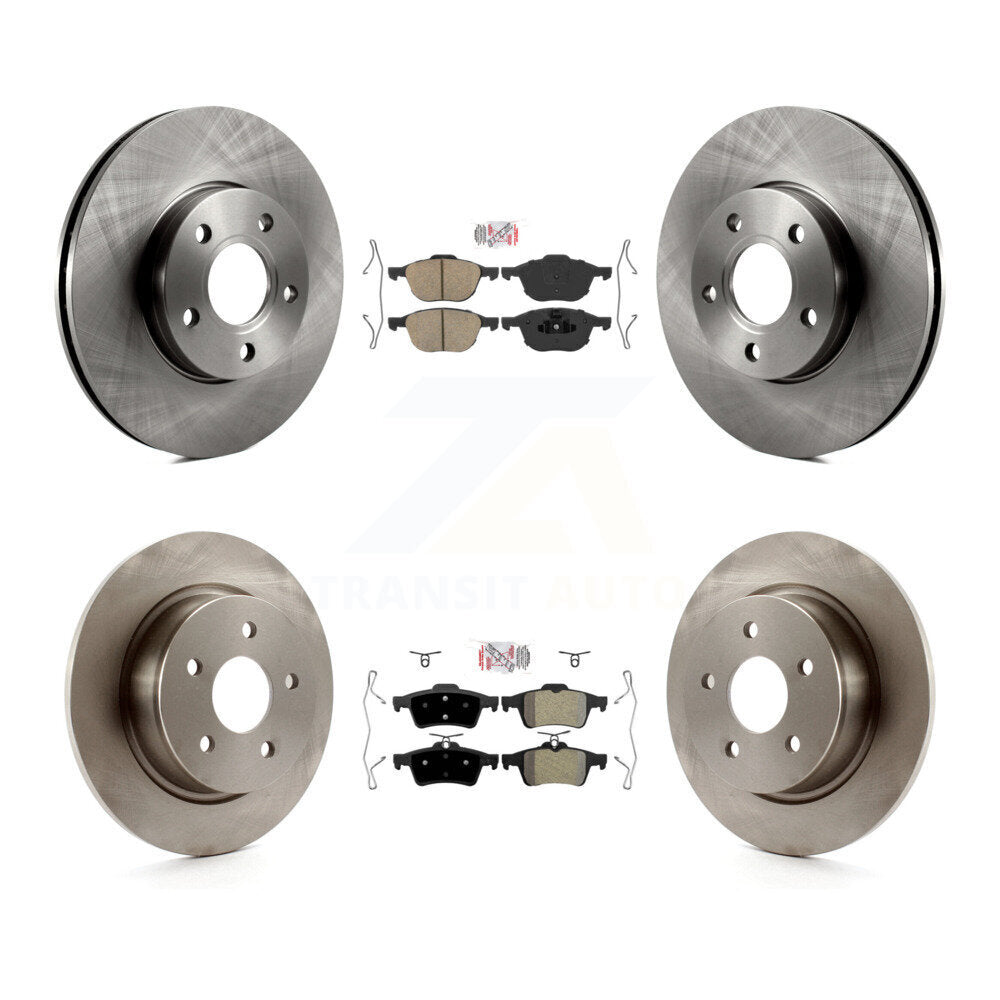 Transit Auto K8A-102136 Disc Brake Kit for 2013-2018 Ford C-Max - Front and Rear product image