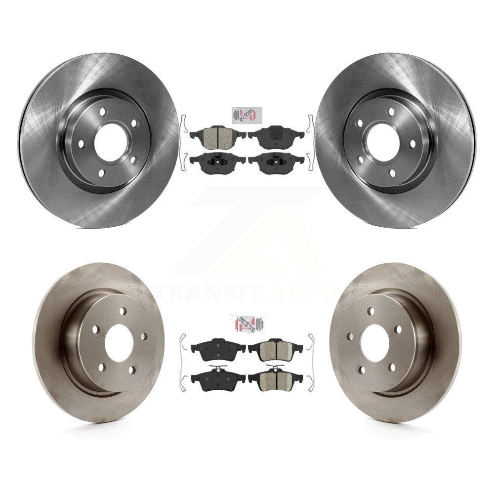 Transit Auto K8A-102141 Disc Brake Kit for 2013-2017 Ford C-Max, Ford Escape - Front and Rear product image