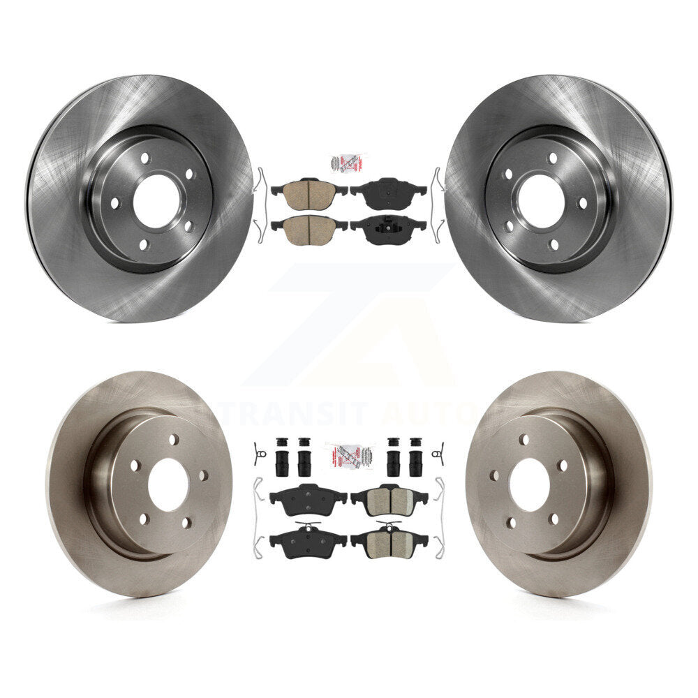 Transit Auto K8A-102146 Disc Brake Kit for 2013-2017 Ford C-Max, Ford Escape - Front and Rear product image
