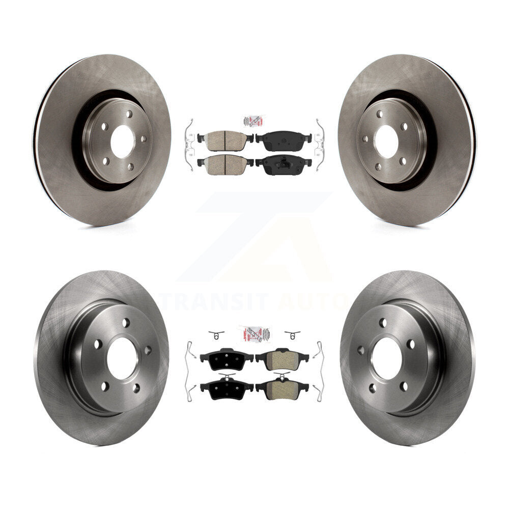 Transit Auto K8A-102148 Disc Brake Kit for 2013-2018 Ford Focus - Front and Rear product image