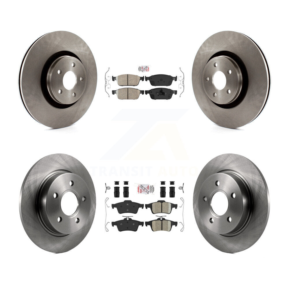 Transit Auto K8A-102149 Disc Brake Kit for 2013-2018 Ford Focus - Front and Rear product image