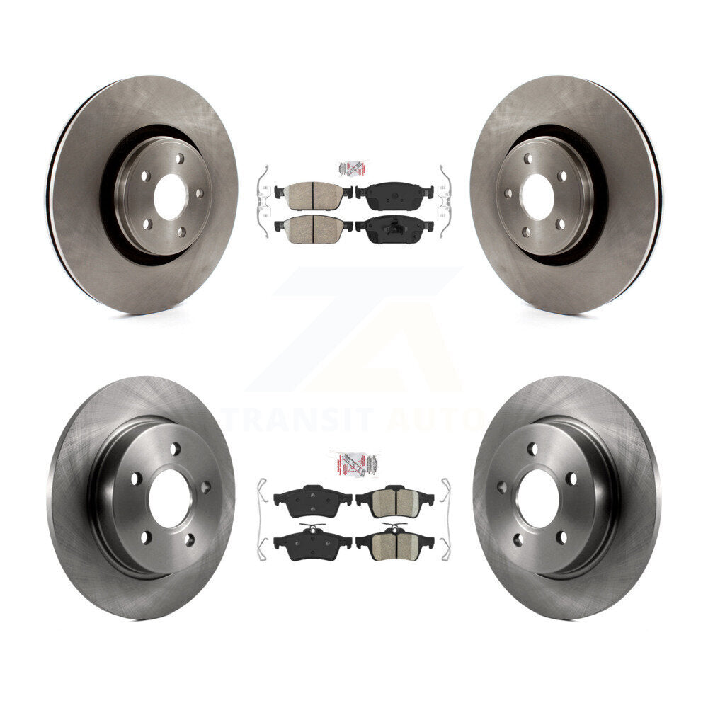 Transit Auto K8A-102150 Disc Brake Kit for 2013-2018 Ford Focus - Front and Rear product image