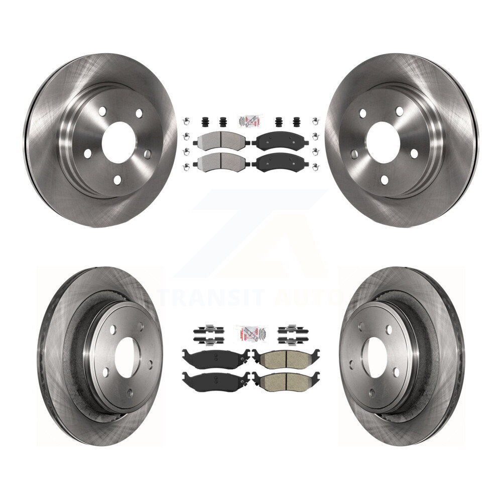 Transit Auto K8A-102164 Disc Brake Kit for 2006-2023 Ram 1500 Classic, Ram 1500, Dodge Ram 1500 & more - Front and Rear product image