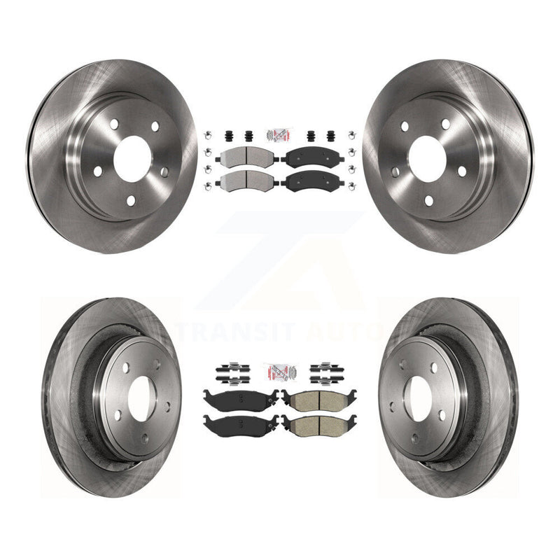 Transit Auto K8A-102164 Disc Brake Kit for 2006-2023 Ram 1500 Classic, Ram 1500, Dodge Ram 1500 & more - Front and Rear product image