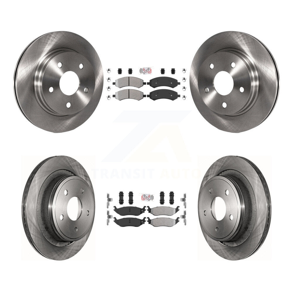 Transit Auto K8A-102165 Disc Brake Kit for 2006-2023 Ram 1500 Classic, Ram 1500, Dodge Ram 1500 & more - Front and Rear product image