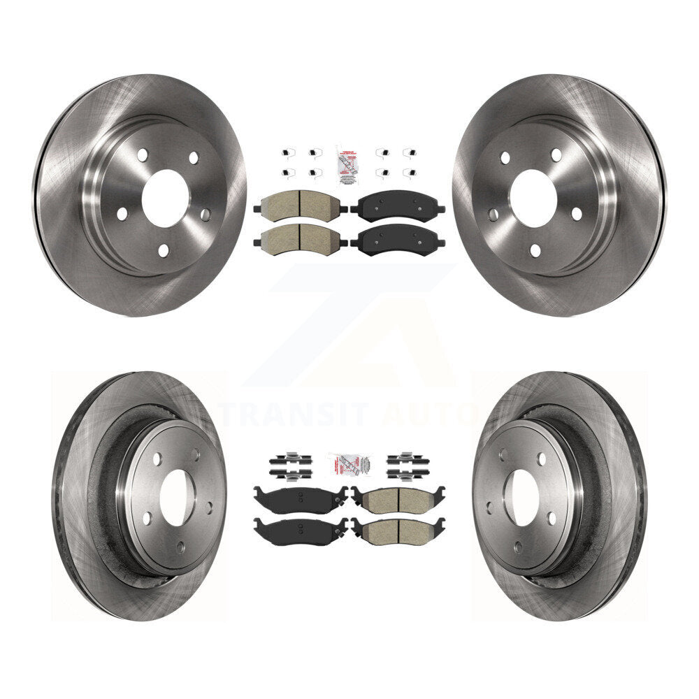 Transit Auto K8A-102166 Disc Brake Kit for 2006-2023 Ram 1500 Classic, Ram 1500, Dodge Ram 1500 & more - Front and Rear product image