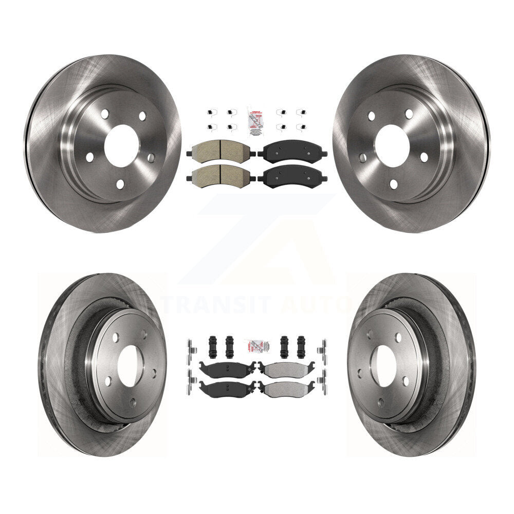 Transit Auto K8A-102167 Disc Brake Kit for 2006-2023 Ram 1500 Classic, Ram 1500, Dodge Ram 1500 & more - Front and Rear product image