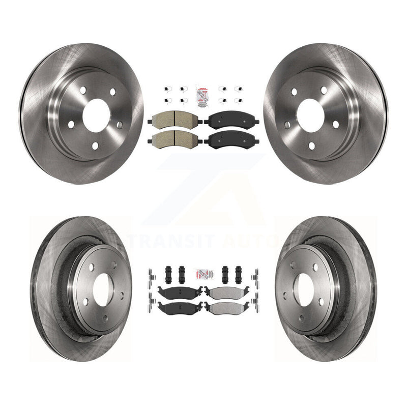Transit Auto K8A-102167 Disc Brake Kit for 2006-2023 Ram 1500 Classic, Ram 1500, Dodge Ram 1500 & more - Front and Rear product image