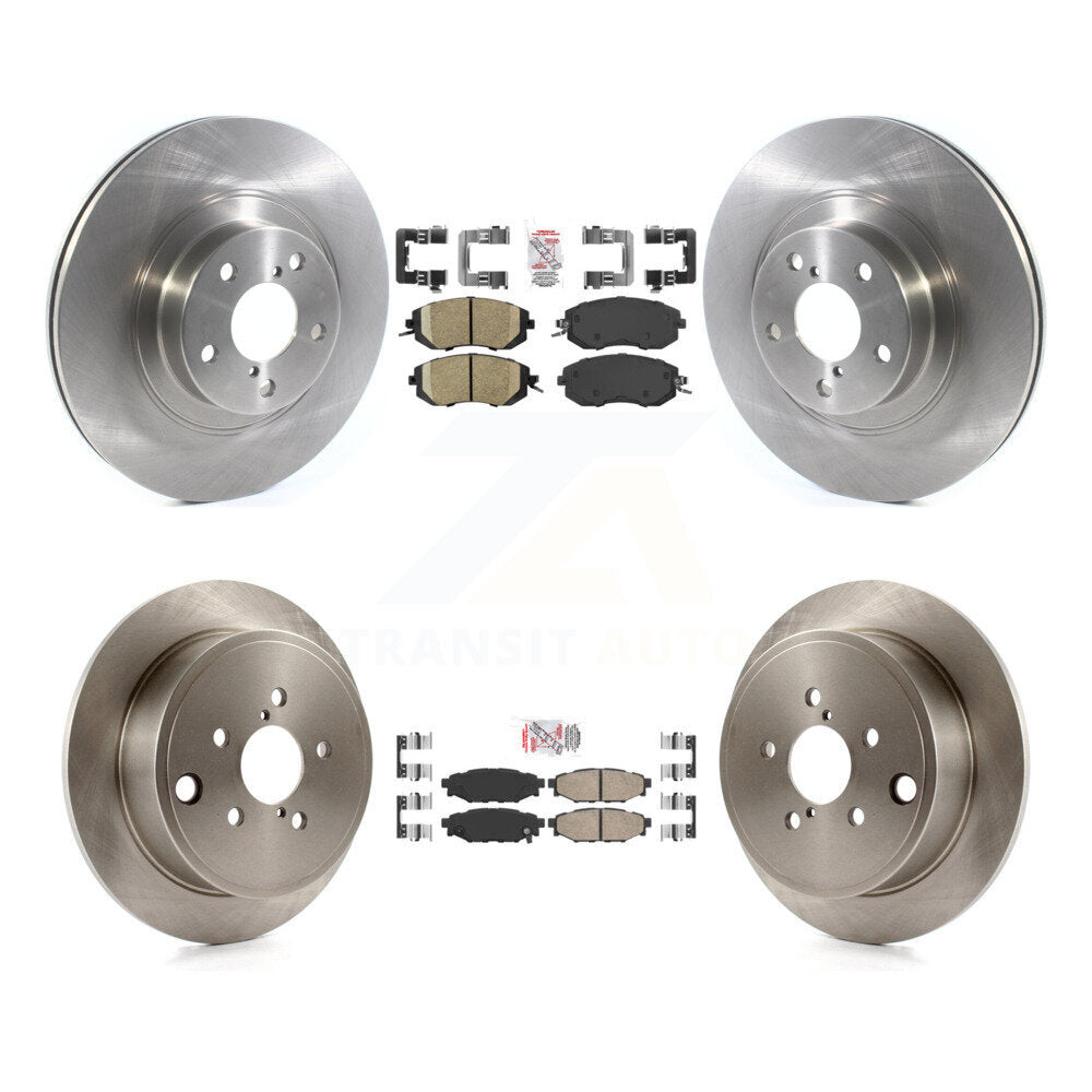 Transit Auto K8A-102217 Disc Brake Kit for 2011-2014 Subaru Impreza, Subaru Legacy, Subaru Outback & more - Front and Rear product image
