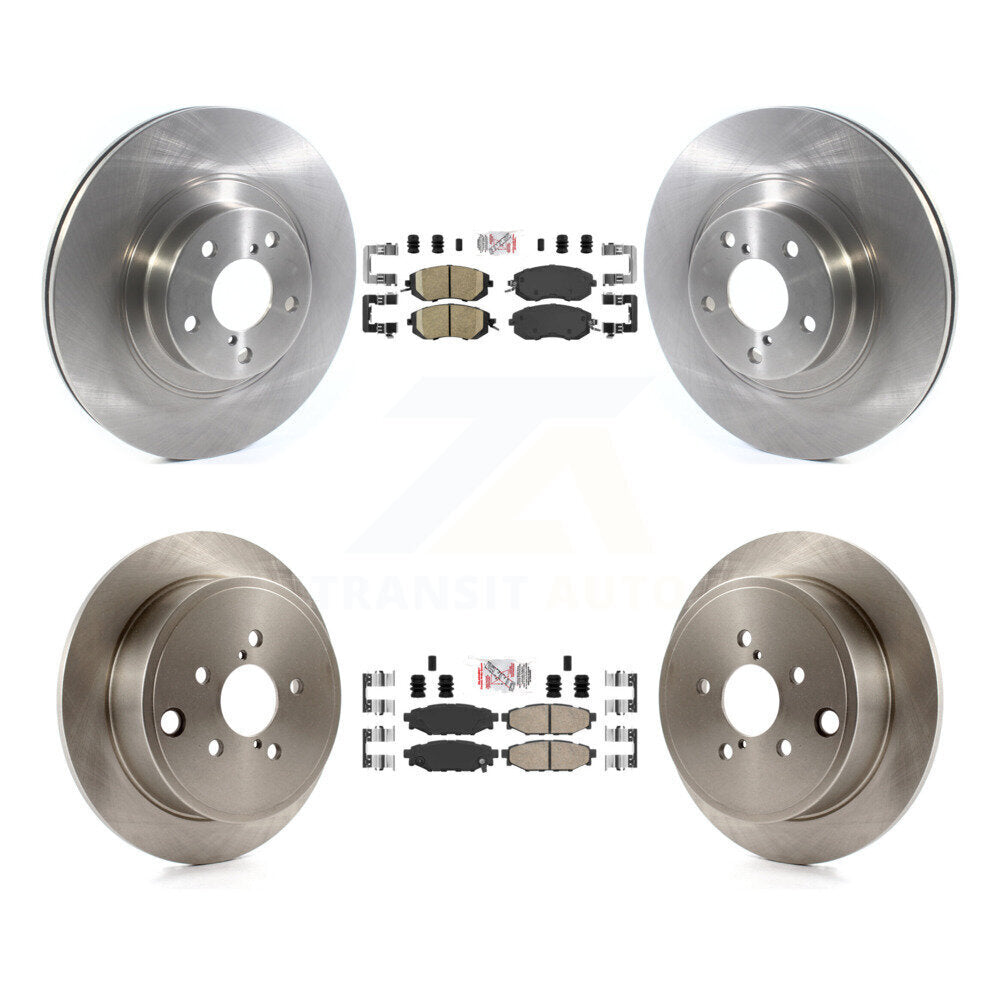 Transit Auto K8A-102218 Disc Brake Kit for 2011-2014 Subaru Impreza, Subaru Legacy, Subaru Outback & more - Front and Rear product image