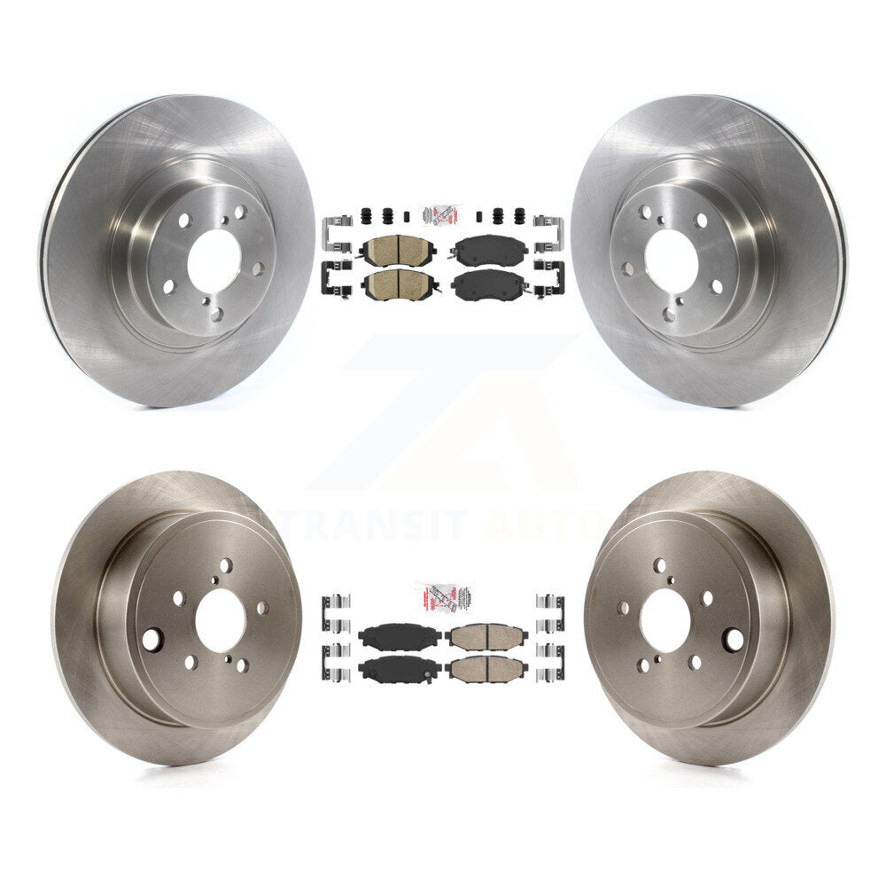 Transit Auto K8A-102219 Disc Brake Kit for 2011-2014 Subaru Impreza, Subaru Legacy, Subaru Outback & more - Front and Rear product image