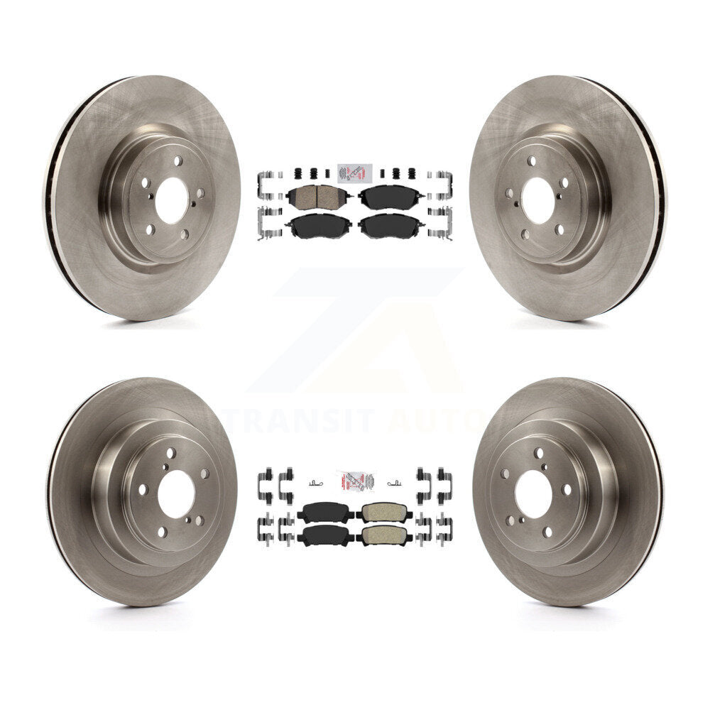 Transit Auto K8A-102232 Disc Brake Kit for 2005-2009 Subaru Legacy - Front and Rear product image