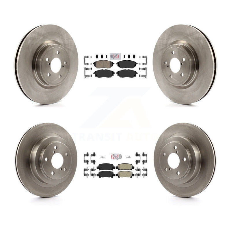 Transit Auto K8A-102232 Disc Brake Kit for 2005-2009 Subaru Legacy - Front and Rear product image