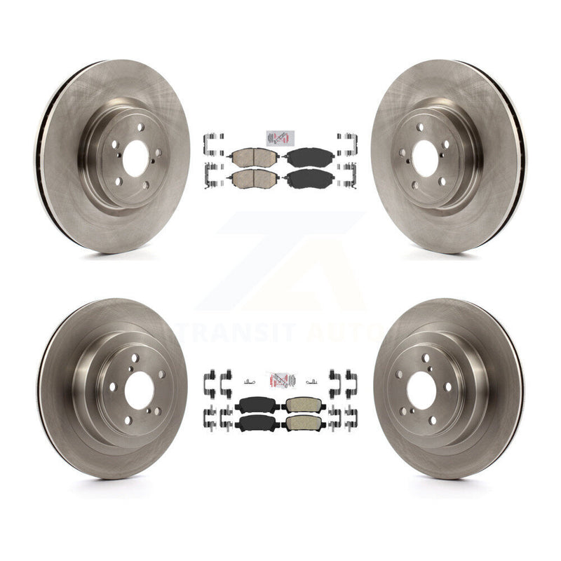 Transit Auto K8A-102233 Disc Brake Kit for 2005-2009 Subaru Legacy - Front and Rear product image