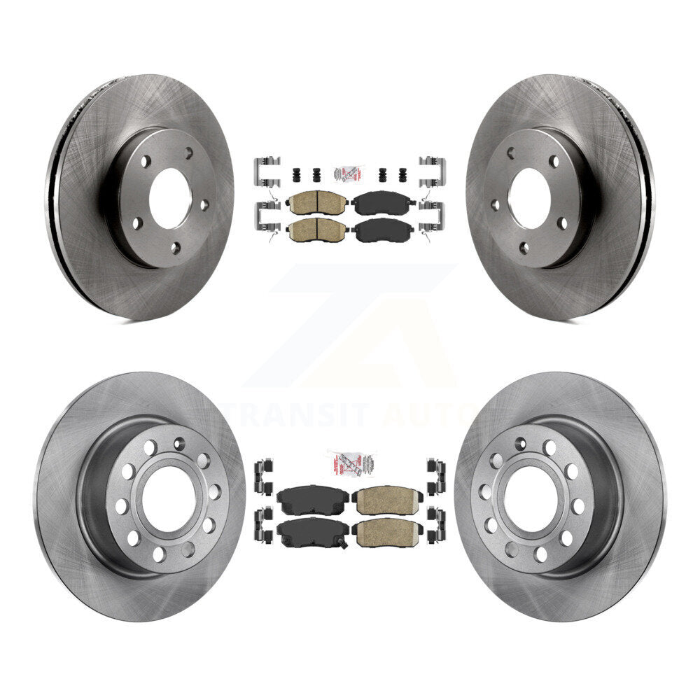 Transit Auto K8A-102275 Disc Brake Kit for 2000-2001 INFINITI I30, Nissan Maxima - Front and Rear product image