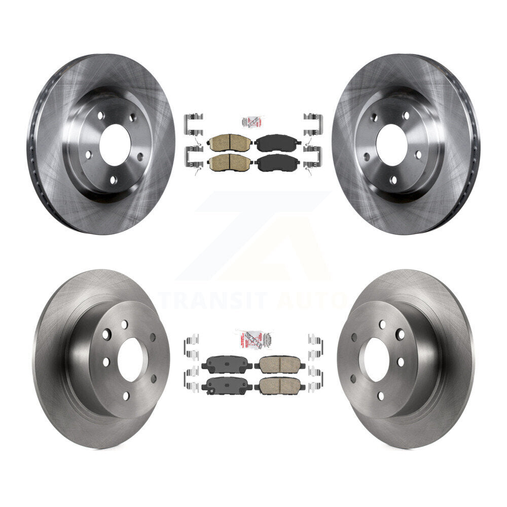 Transit Auto K8A-102279 Disc Brake Kit for 2007-2012 Nissan Sentra - Front and Rear product image