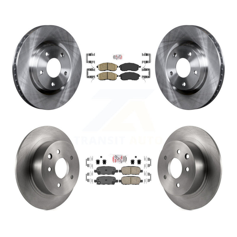 Transit Auto K8A-102280 Disc Brake Kit for 2007-2012 Nissan Sentra - Front and Rear product image