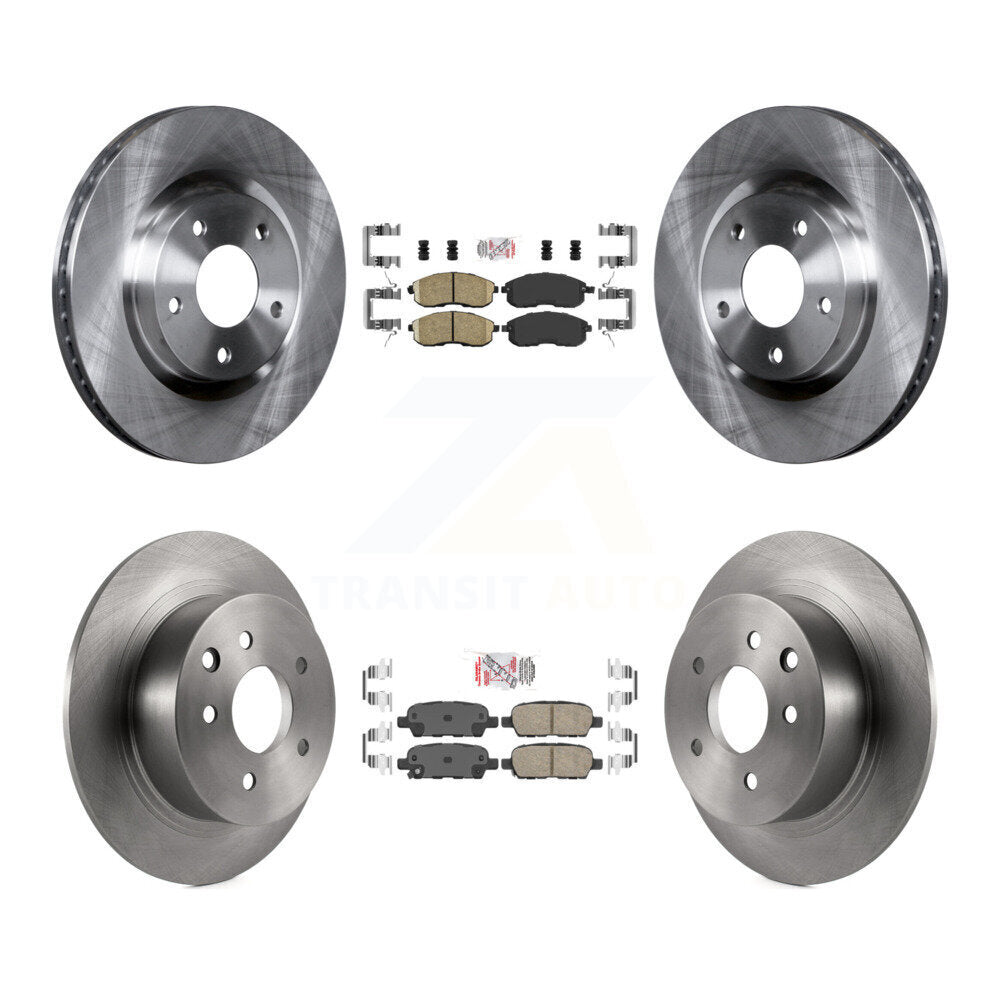 Transit Auto K8A-102281 Disc Brake Kit for 2007-2012 Nissan Sentra - Front and Rear product image