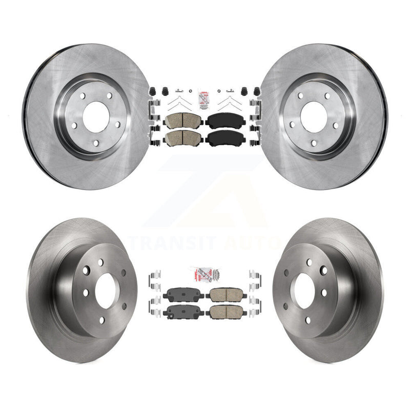 Transit Auto K8A-102283 Disc Brake Kit for 2007-2012 Nissan Sentra - Front and Rear product image